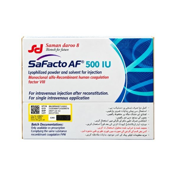 Safacto AF Injection 500IU In Pakistan