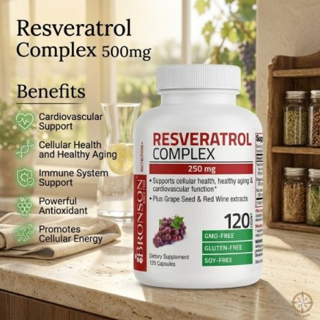 Bronson Resveratrol Complex 500mg Price in Pakistan