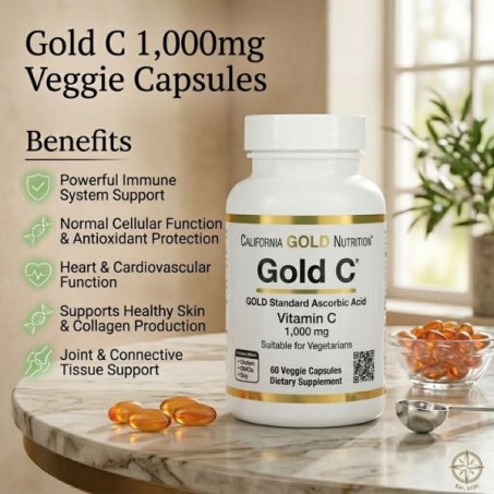 California Gold C 1000mg 60 Capsules Price in Pakistan